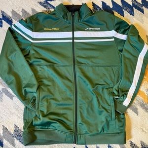 William and Mary full zip warm up jacket
